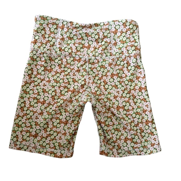 Tory Sport Printed High-Rise Weightless Bike Short Women Size XS Daisy Print - Picture 3 of 6